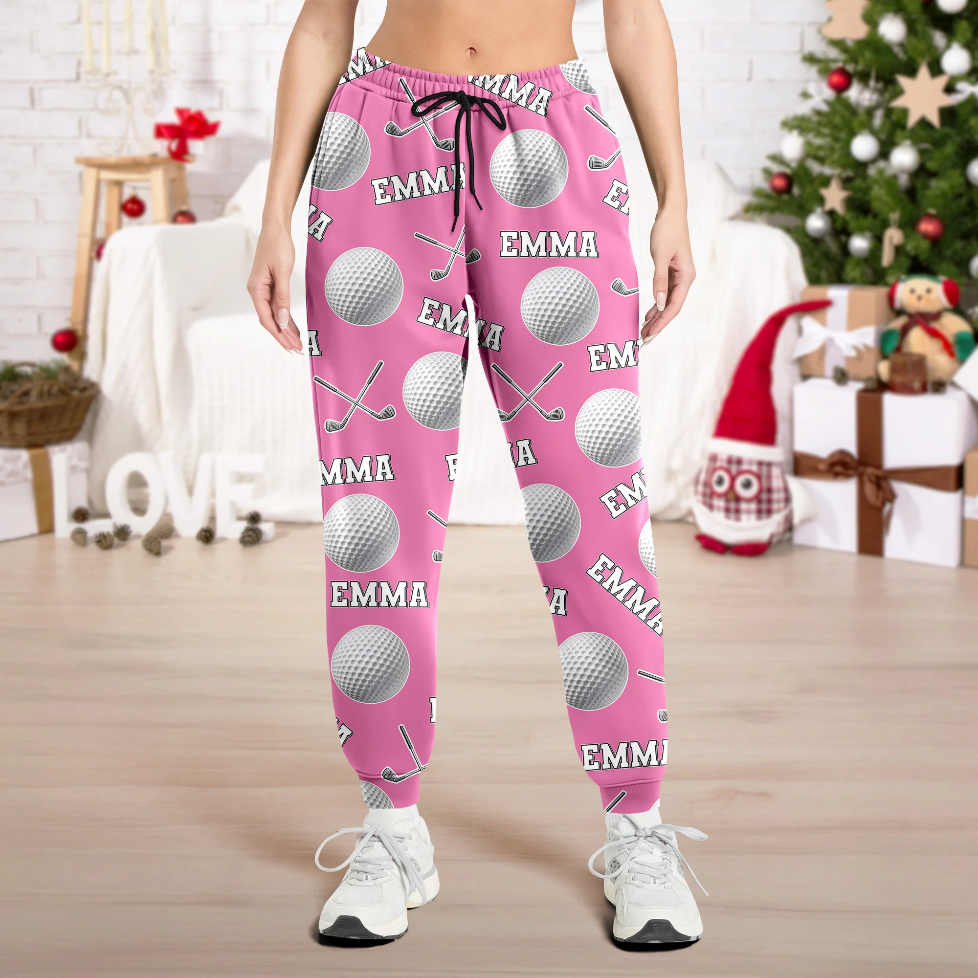 Custom Name Personalized Golf Sweatpants Gift For Golfer, Golf Lovers TH10 898103 - Image 2
