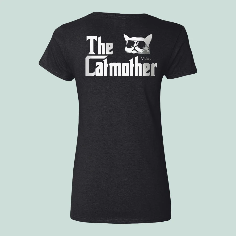 Custom Name The Catmother Front Shirt N304 889041 - Image 3