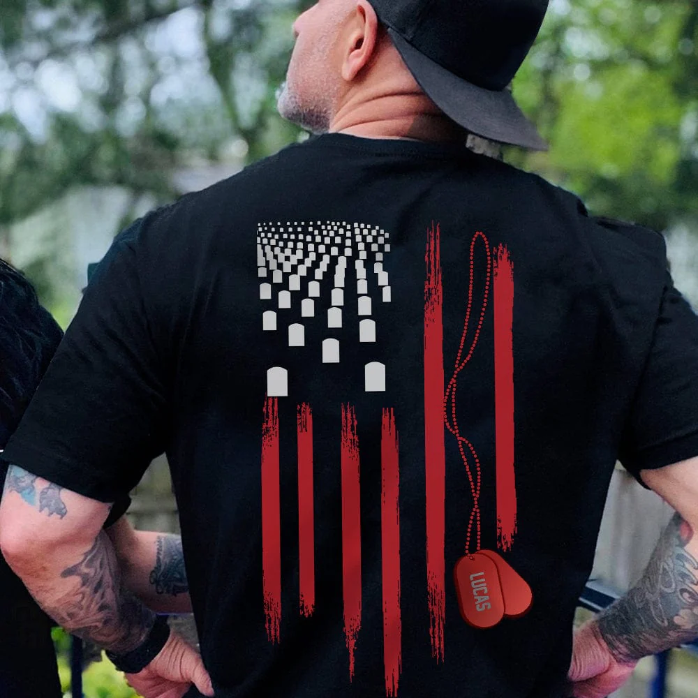 Custom Name Veteran Shirt TH10 891271 - Image 2
