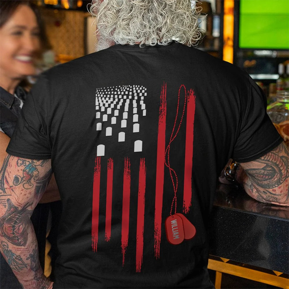 Custom Name Veteran Shirt TH10 891271 - Image 3