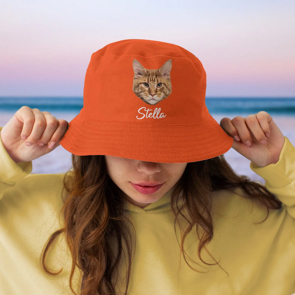 Custom Pet Photo Bucket Hat TH10 891301