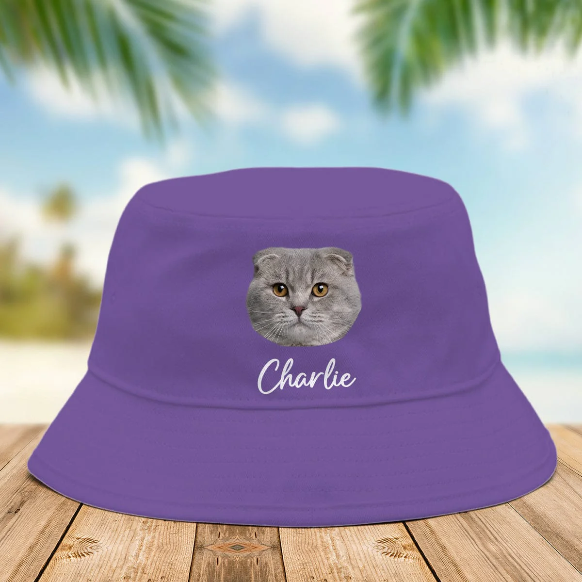 Custom Pet Photo Bucket Hat TH10 891301 - Image 3