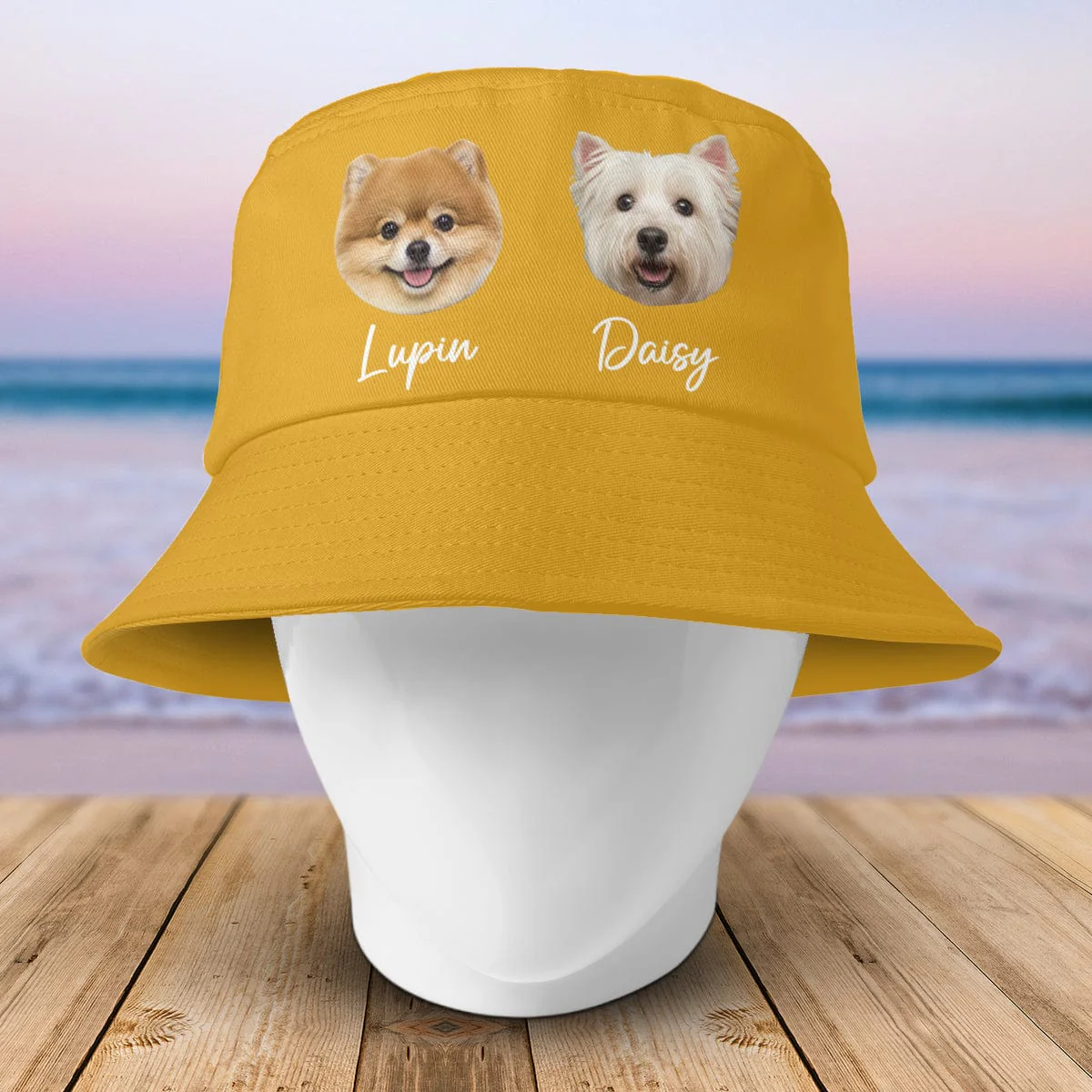Custom Pet Photo Bucket Hat TH10 891301 - Image 4