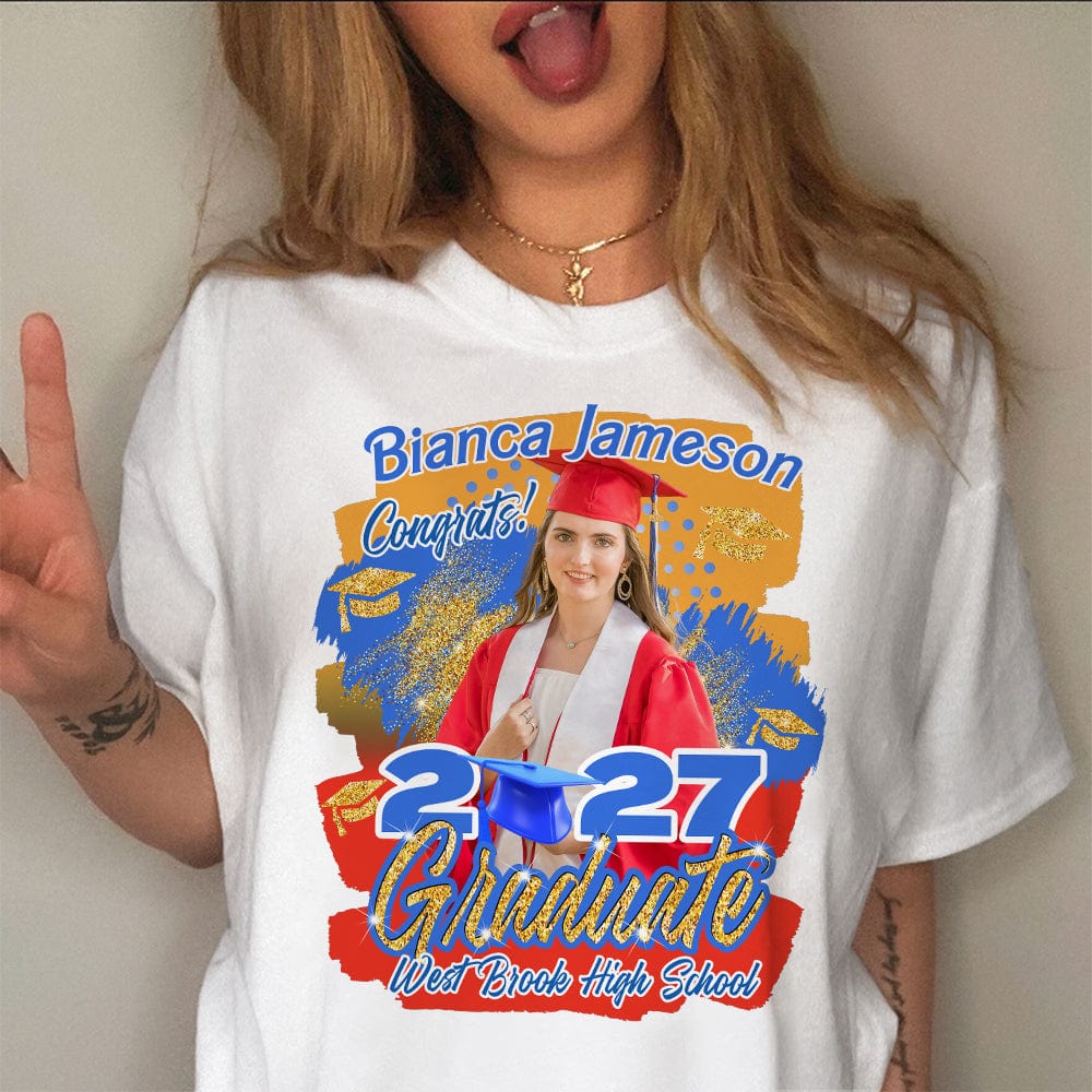 Custom Photo 2024 Graduate Shirt N304 890119 - Image 4