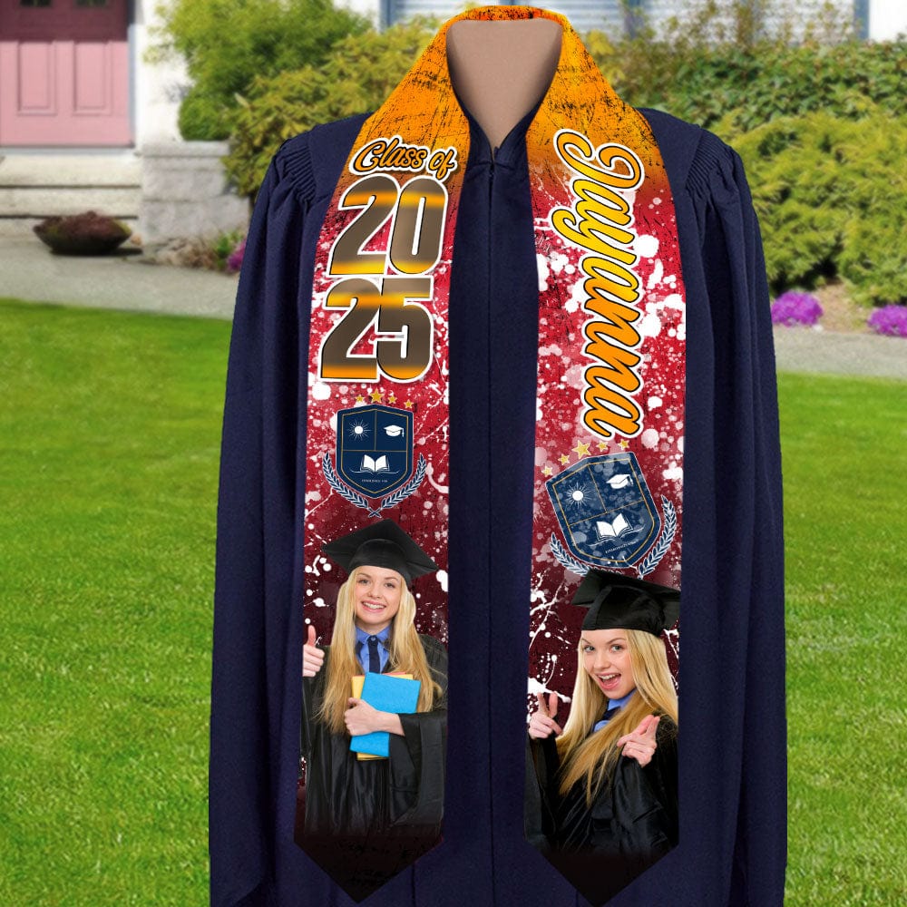 Custom Photo And Name 2026 Graduation Stoles T368 890507 - Image 12