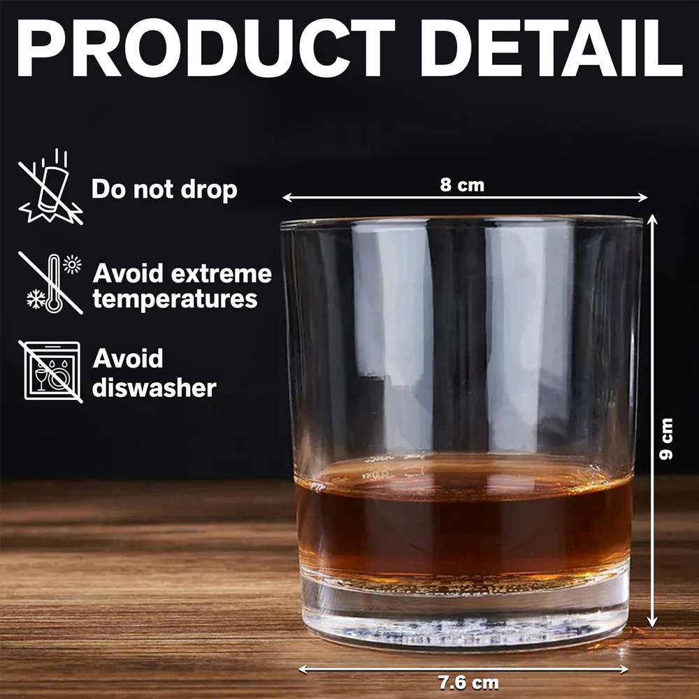 Custom Photo And Name World's Best Dad Whiskey Glass Father’s Day Gift TH10 169847 - Image 7