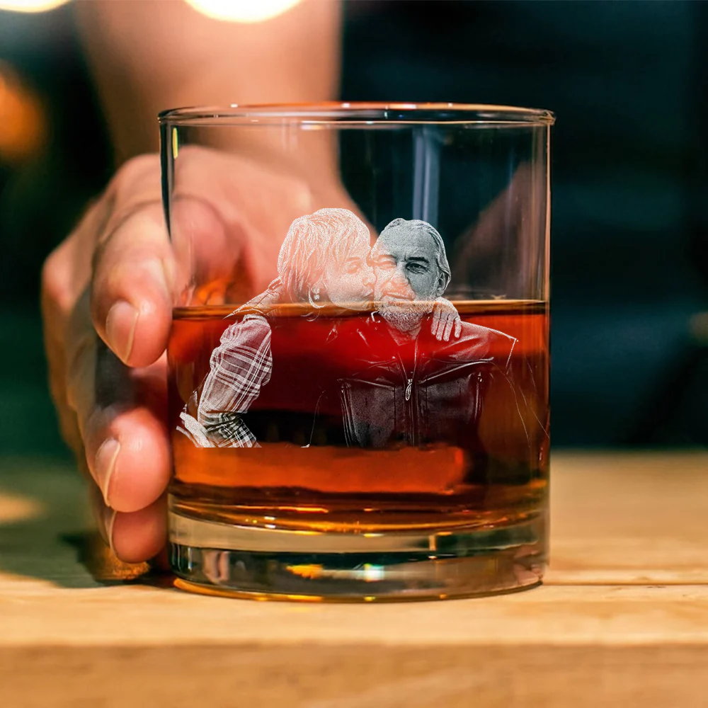 Custom Photo Annoying Each Other For Years Couple Whiskey Glass TH10 892945 - Image 8