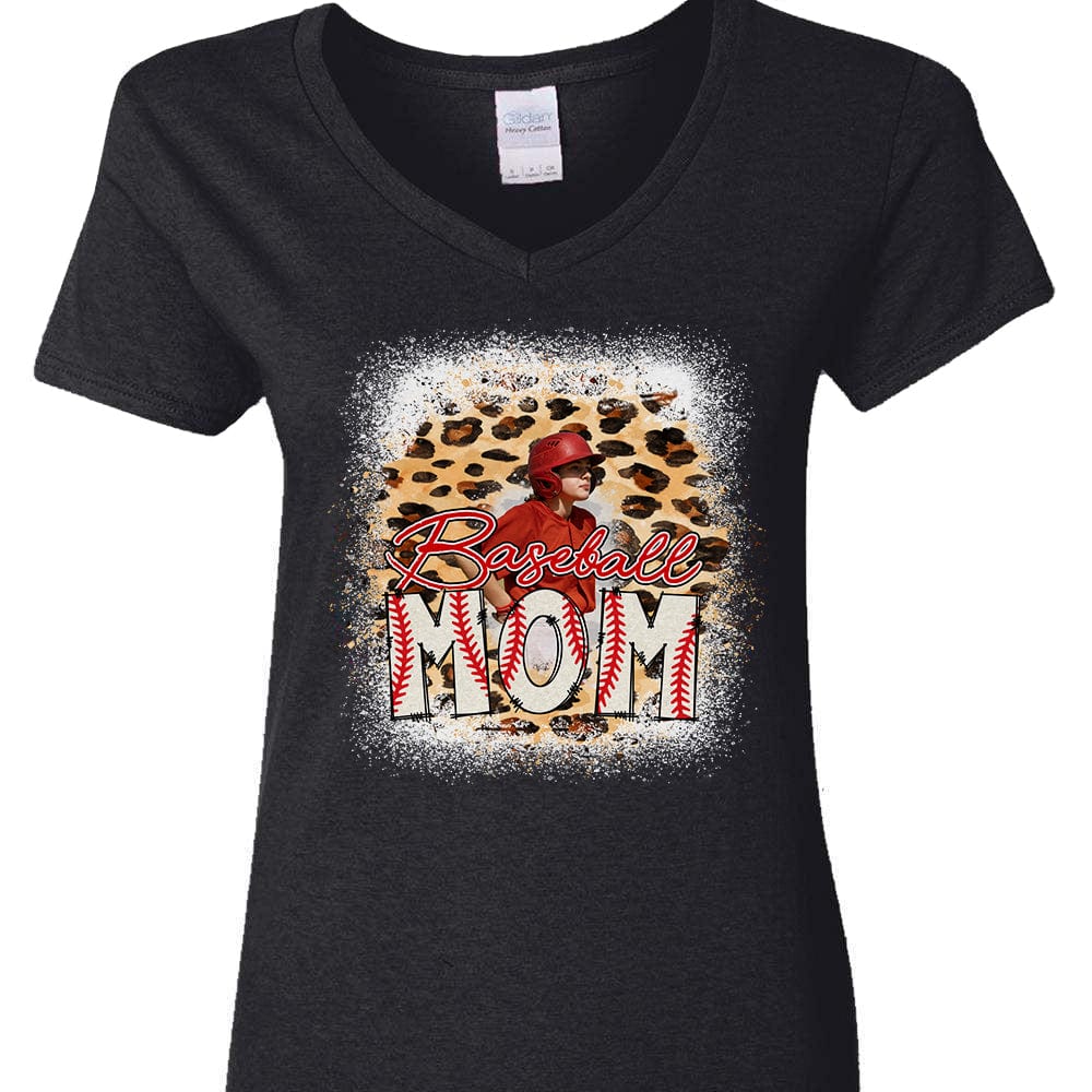 Custom Photo Baseball Mom Shirt K228 889735 - Image 4