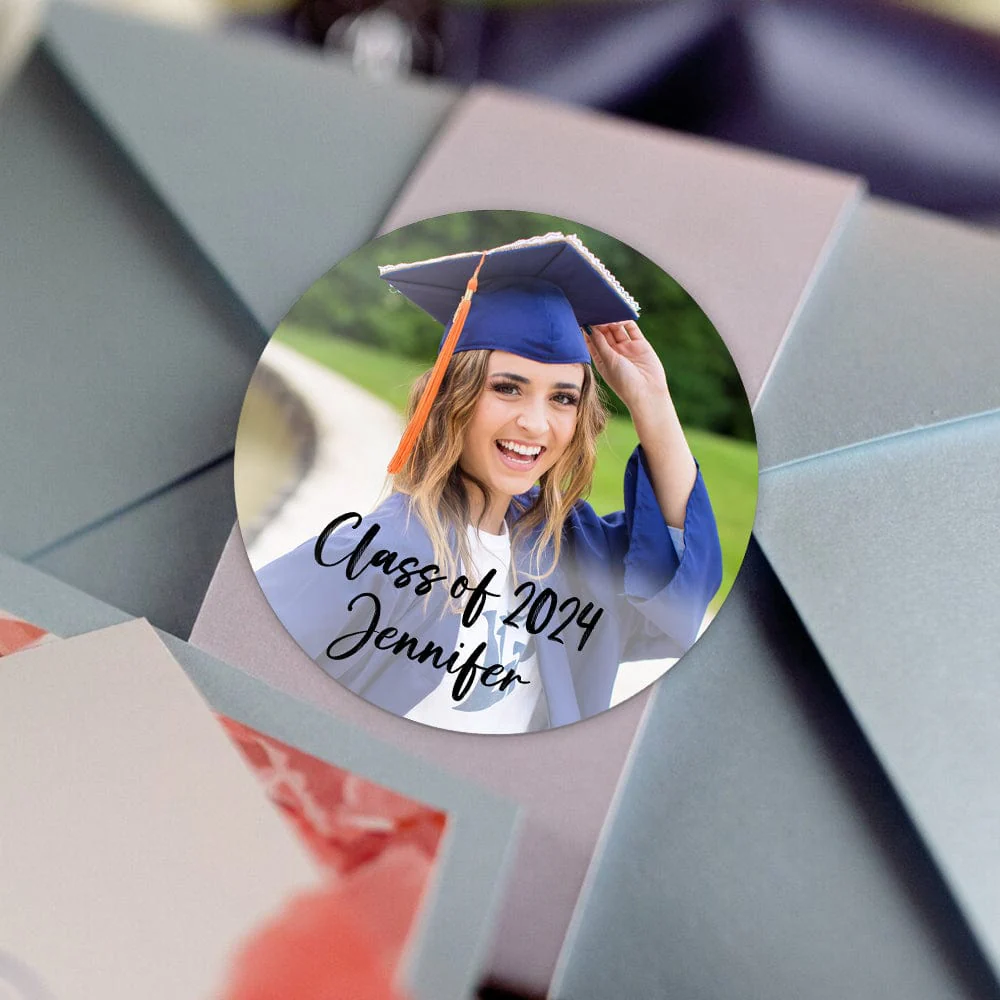 Custom Photo Class Of 2025 Graduation Roll Sticker TA29 890519 - Image 10