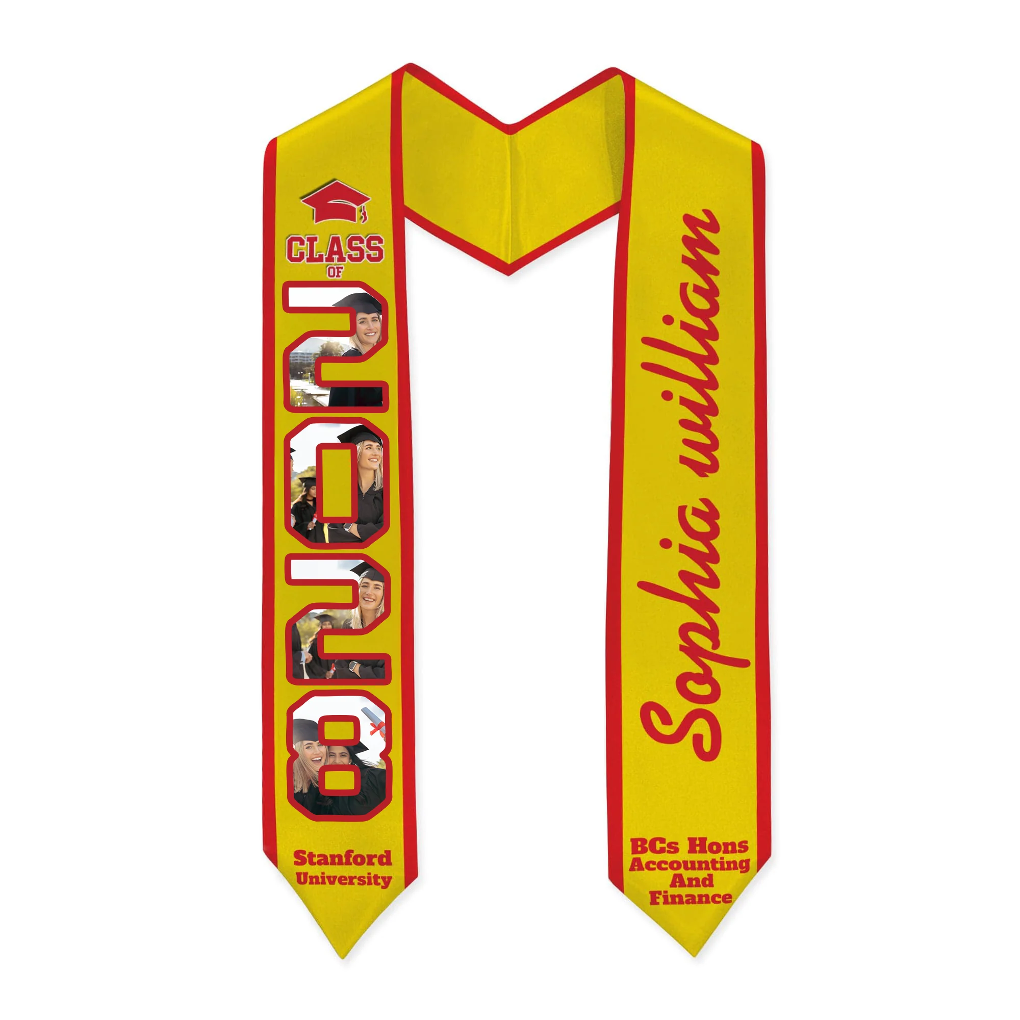 Custom Photo Congratulations Class of 2026 Graduation's Day V-Neck Stoles TH10 892333 - Image 8