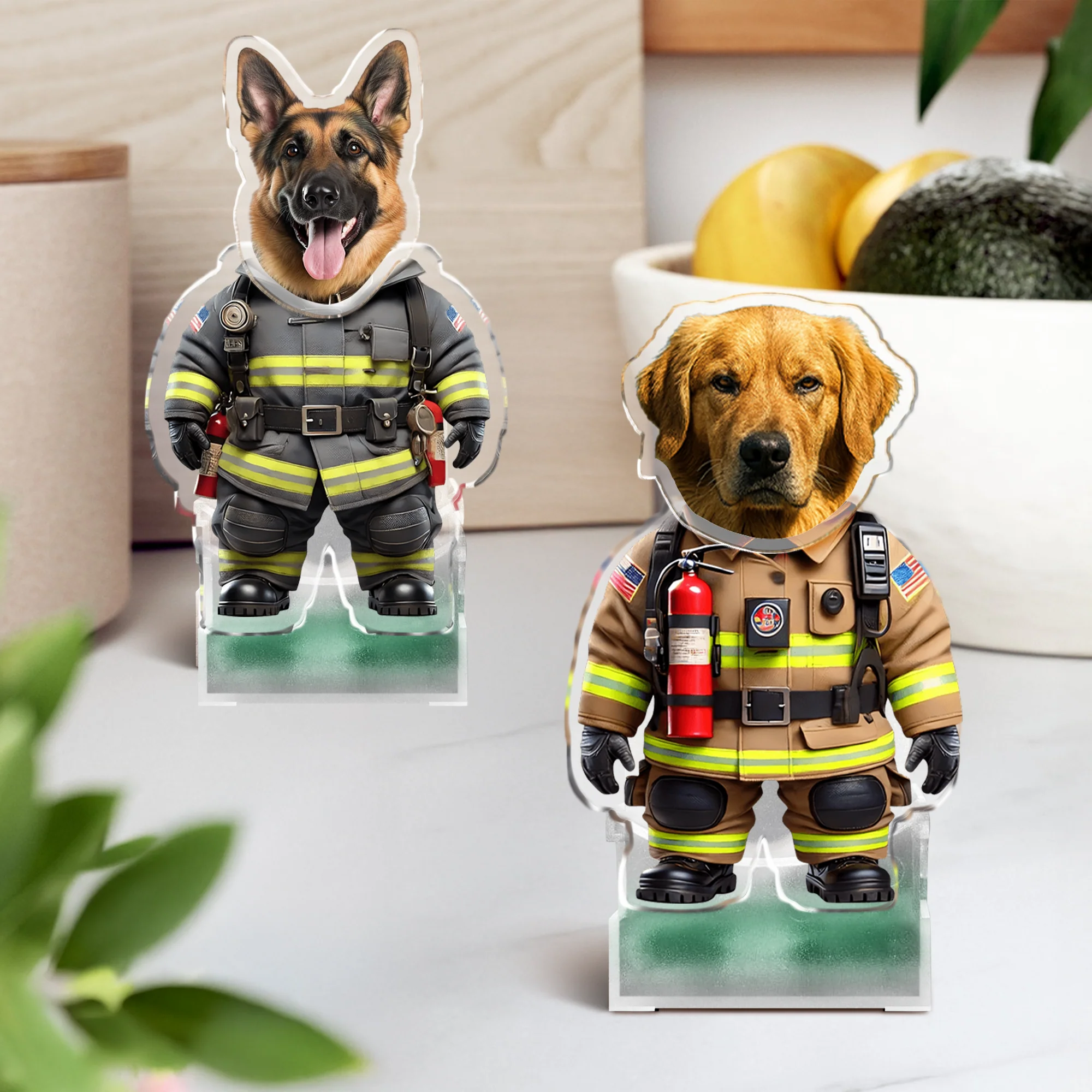 Custom Photo Cool Dog Cat Career Uniforms Shaking Head For Pet Lover TH10 892895 - Image 6