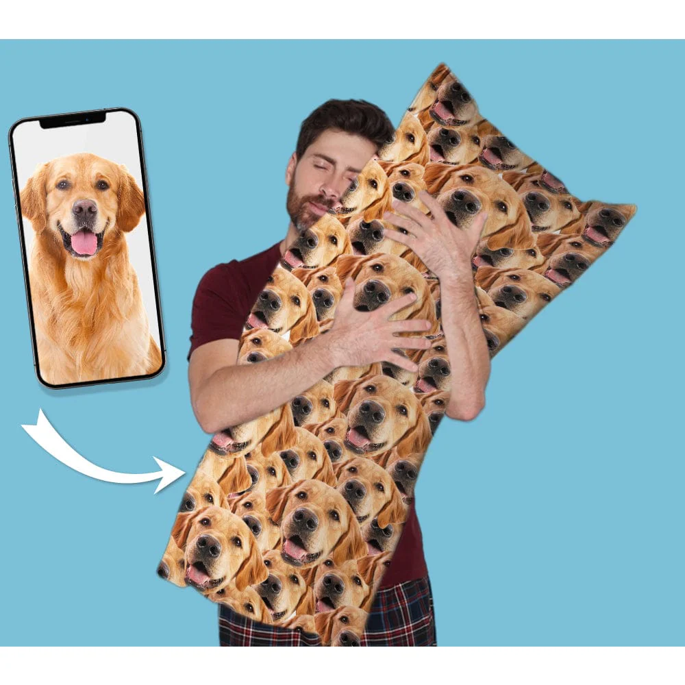 Custom Photo Dog Cat Rectangle Pillow Case TA29 890397 - Image 3