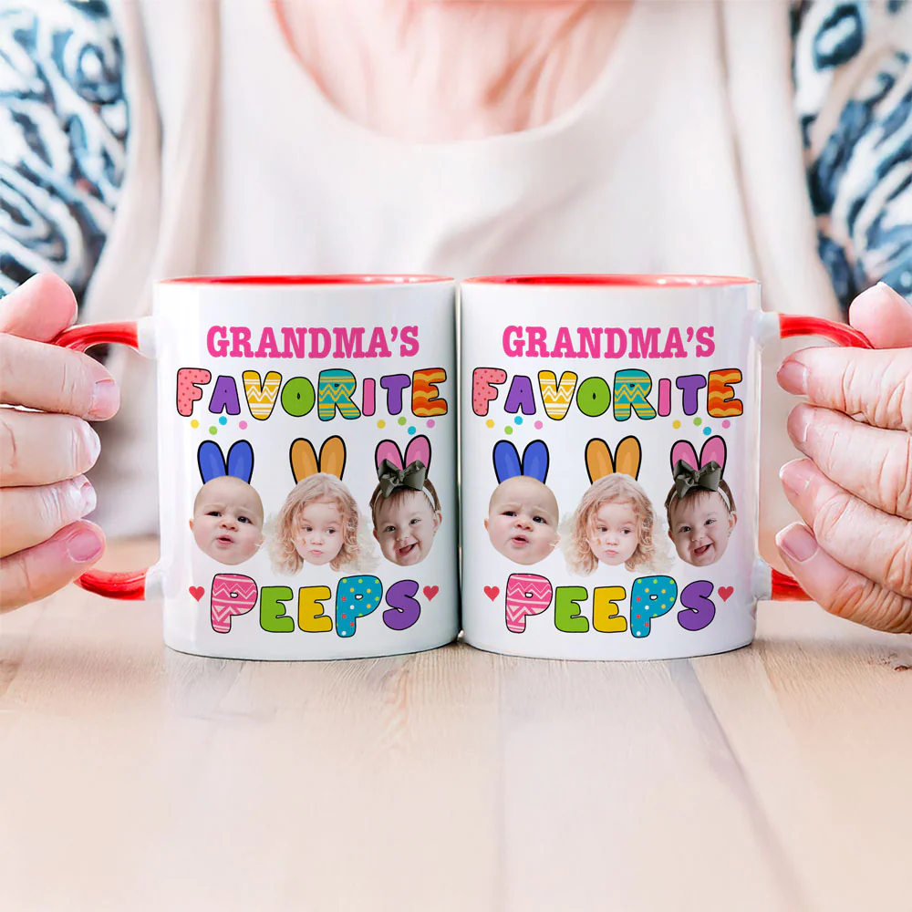 Custom Photo Favorite Peep For Easter Day Accent Mug TH10 892447 - Image 6