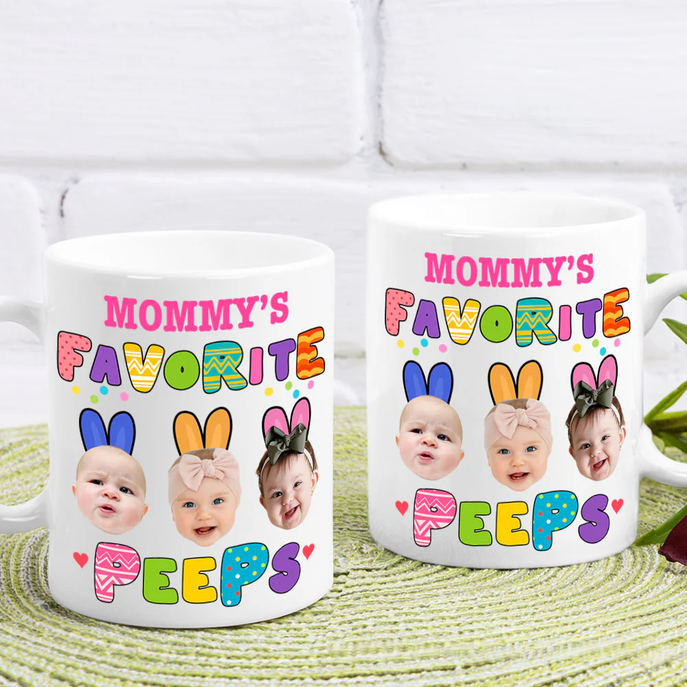 Custom Photo Favorite Peep For Easter Day Mug TH10 892437 - Image 3