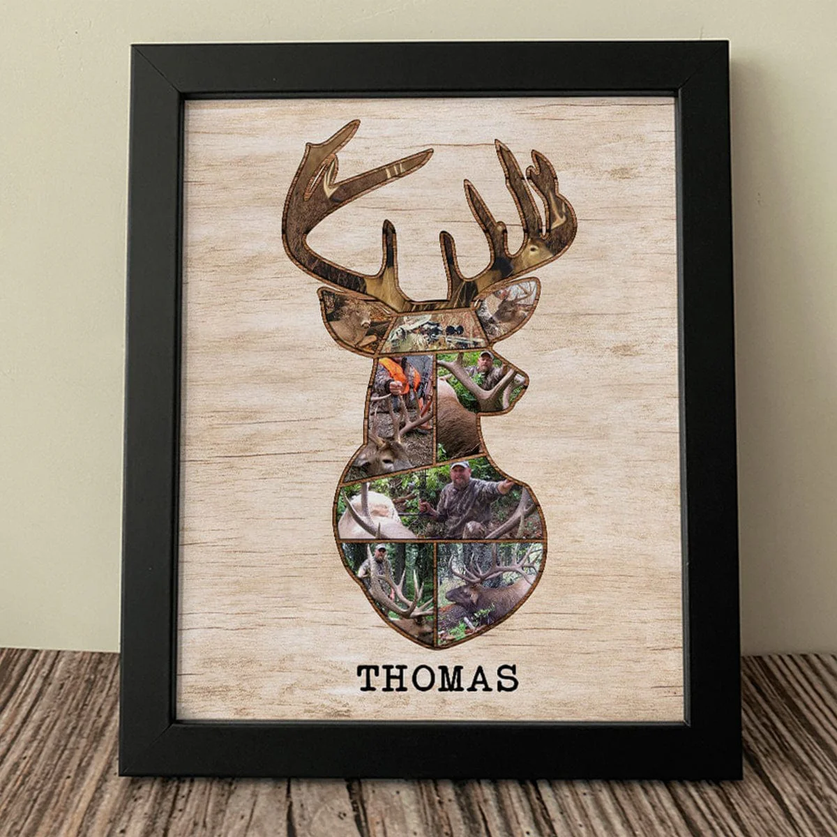 Custom Photo Fishing Wood Picture Frame N304 889241 - Image 3