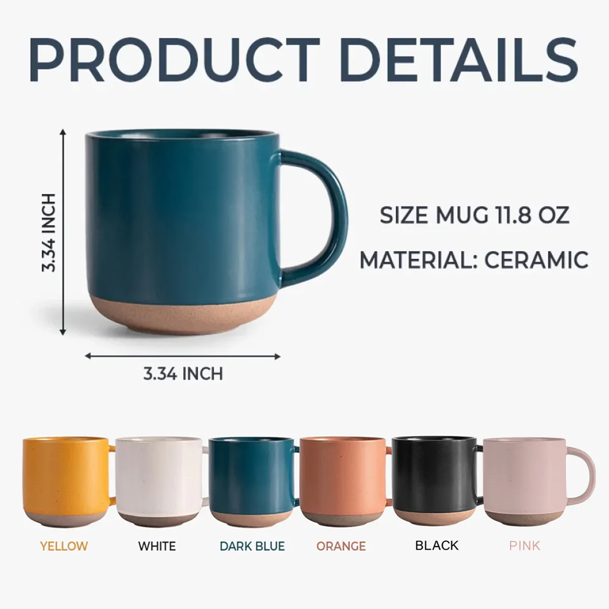 Custom Photo For Dog Lover Pottery Mug TH10 894773 - Image 6