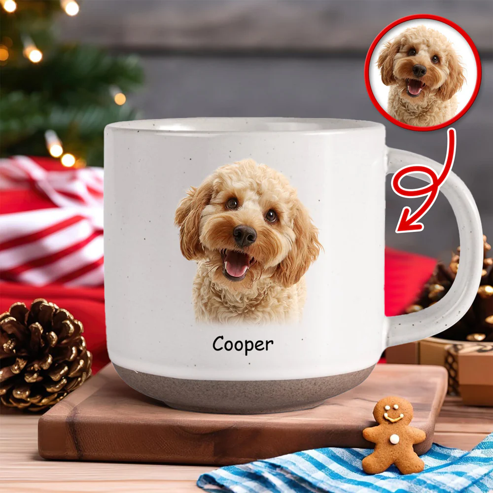 Custom Photo For Dog Lover Pottery Mug TH10 894773 - Image 8