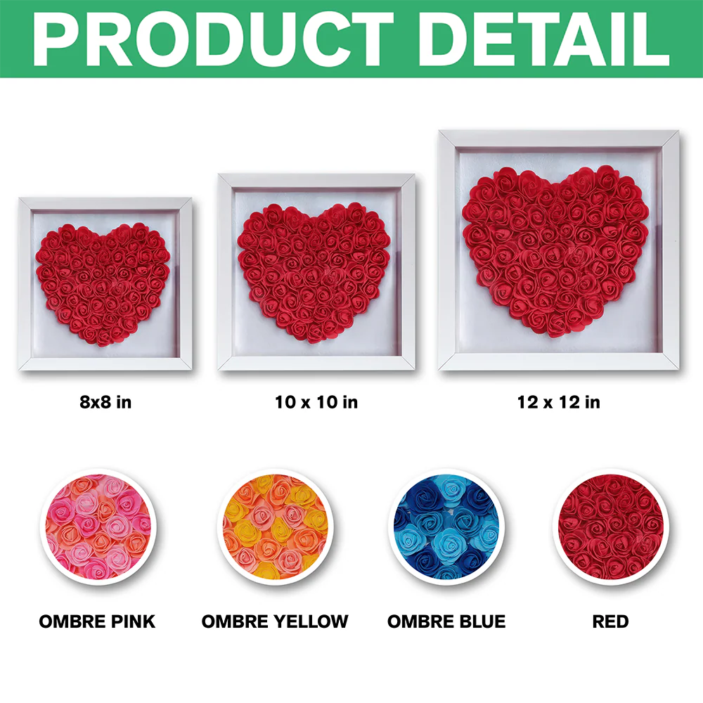 Custom Photo Forget Mother's Day I Love You Every Day Flower Shadow Box TH10 892557 - Image 7