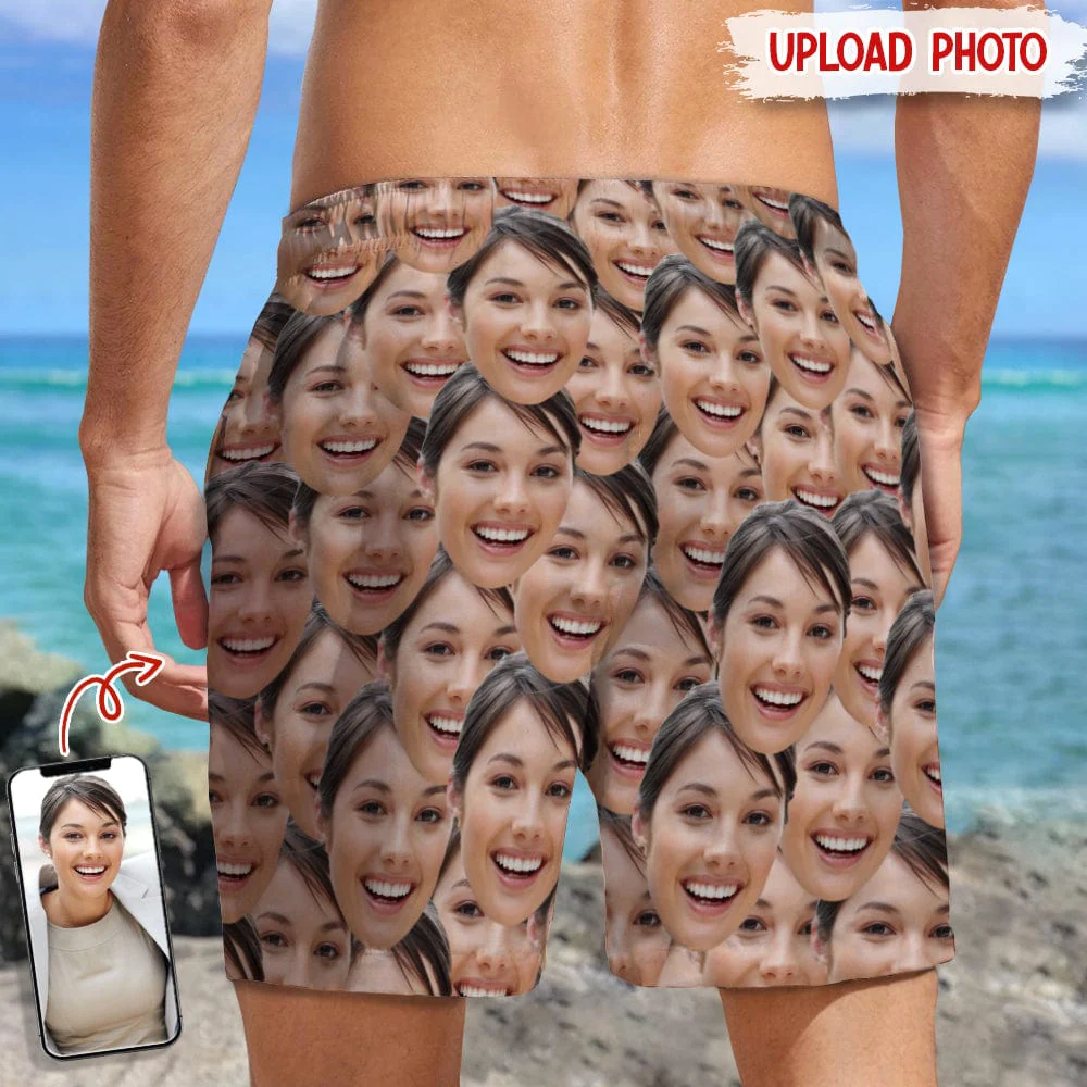 Custom Photo Full Face Beach Short TA29 889317 - Image 3