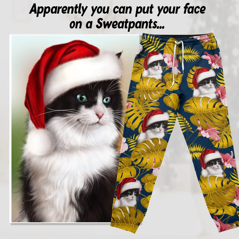 Custom Photo Hawaii Pattern Pet Sweatpants TA29 890023 - Image 4