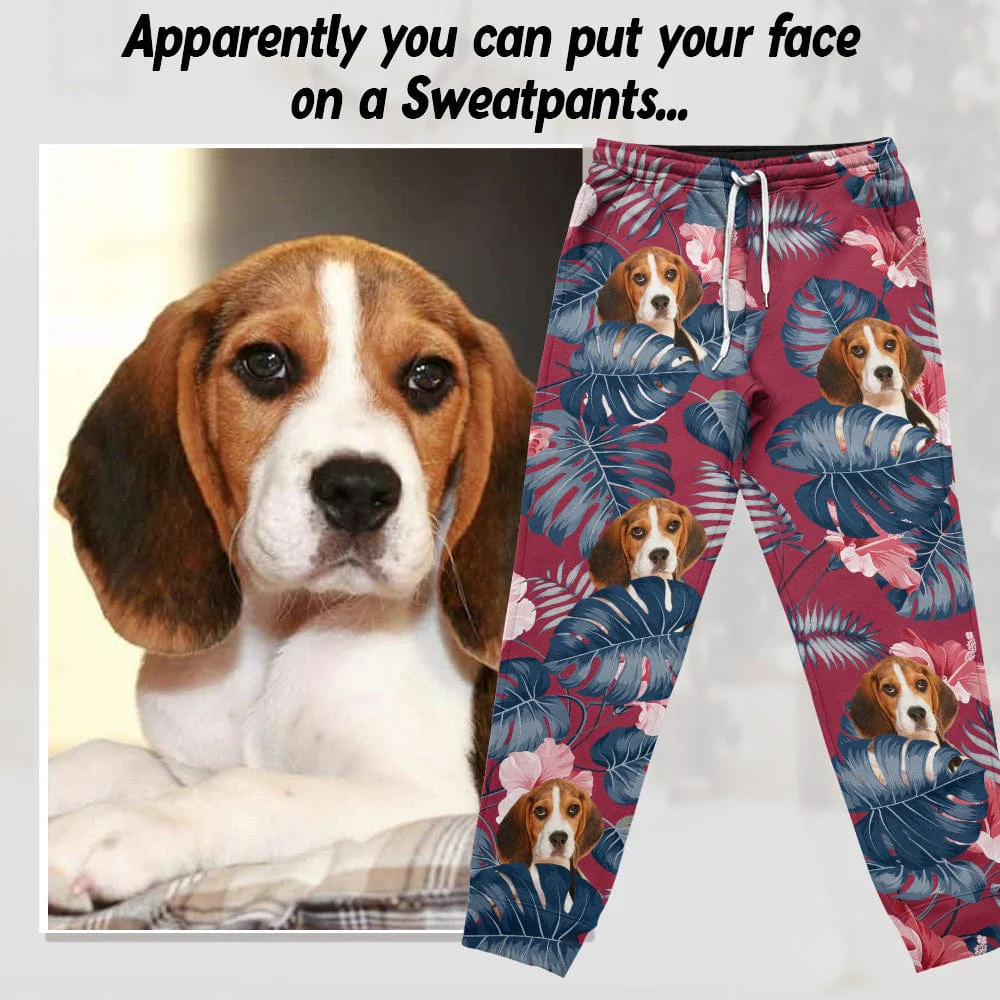 Custom Photo Hawaii Pattern Pet Sweatpants TA29 890023 - Image 6