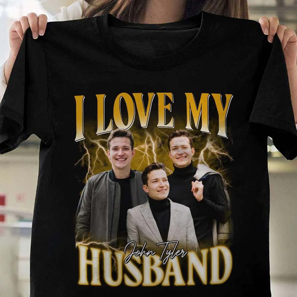 Custom Photo I Love My Husband Valentine's Day Shirt TH10 892249