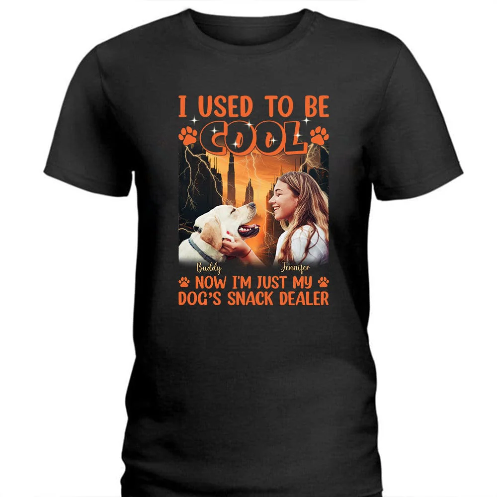 Custom Photo I Used To Be Cool Snack Dealer Dog Shirt N304 890435 - Image 2