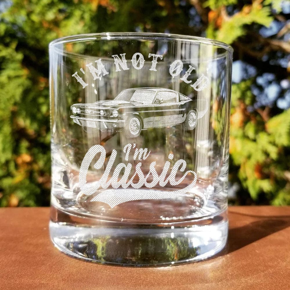 Custom Photo I'm Not Old I'm Classic Print Rock Glass TH10 891013 - Image 3