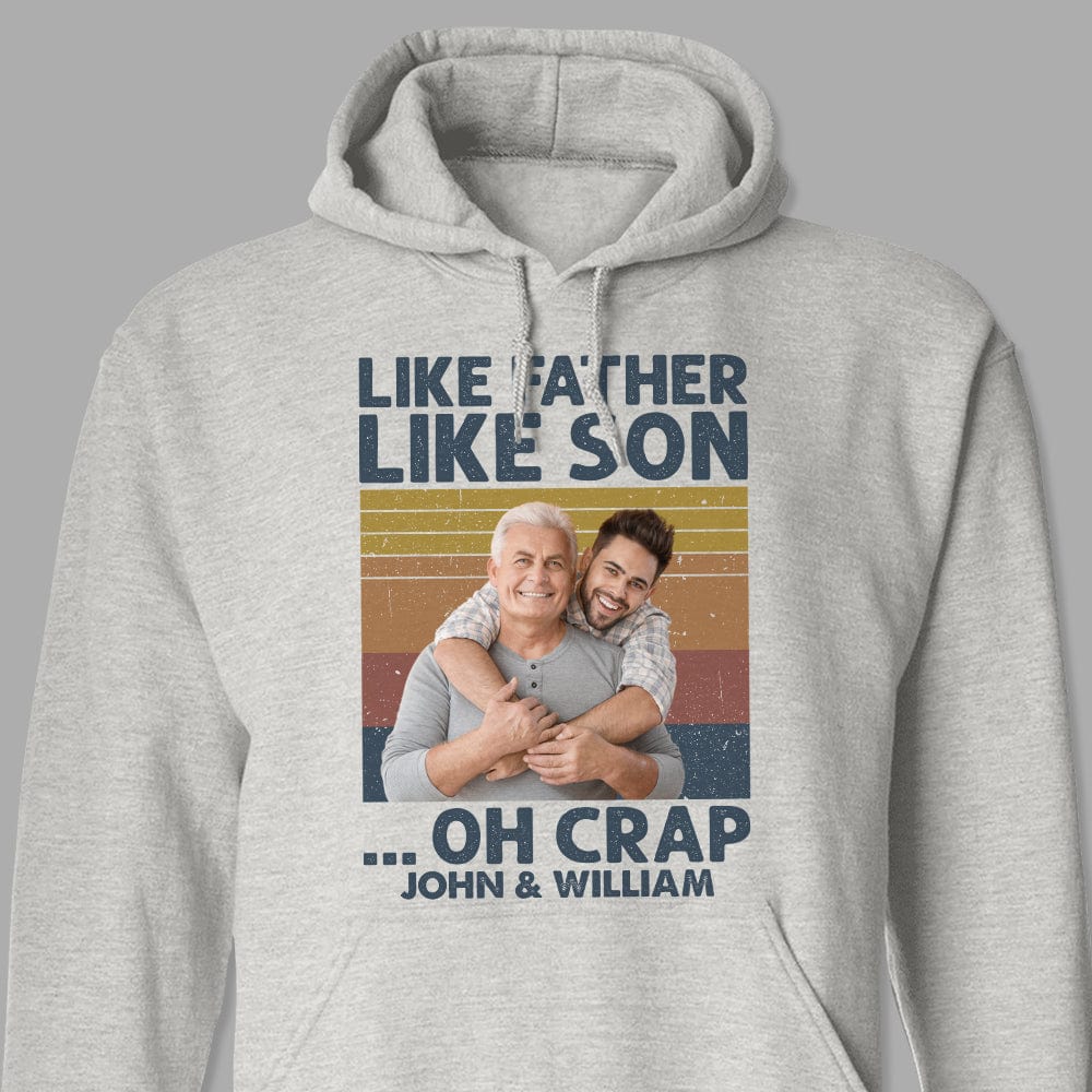 Custom Photo Like Father Like Son Family Shirt N304 890307
