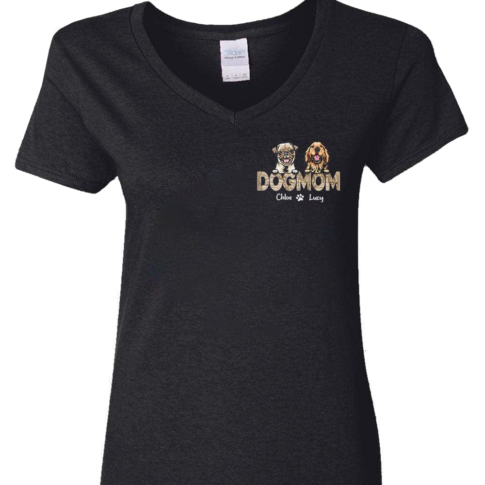 Custom Photo Little Vintage Map Dog Dad Mom Shirt TA29 889415 - Image 5