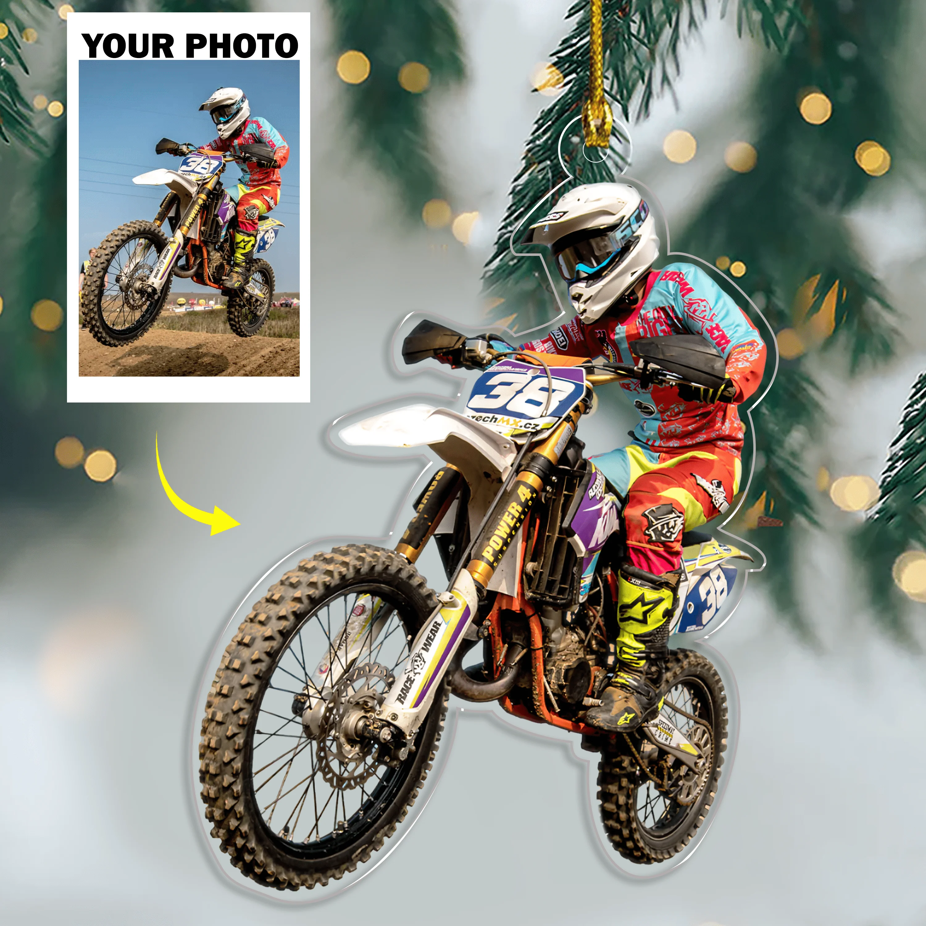 Custom Photo Motocross For Biker TH10 891507 - Image 3