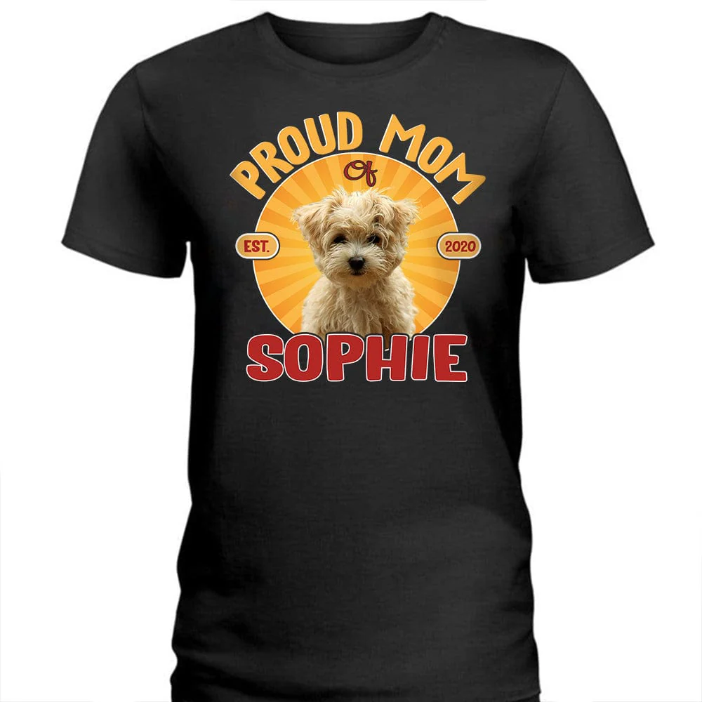 Custom Photo Proud Mom And Dad For Dog Lover N304 889123 - Image 4
