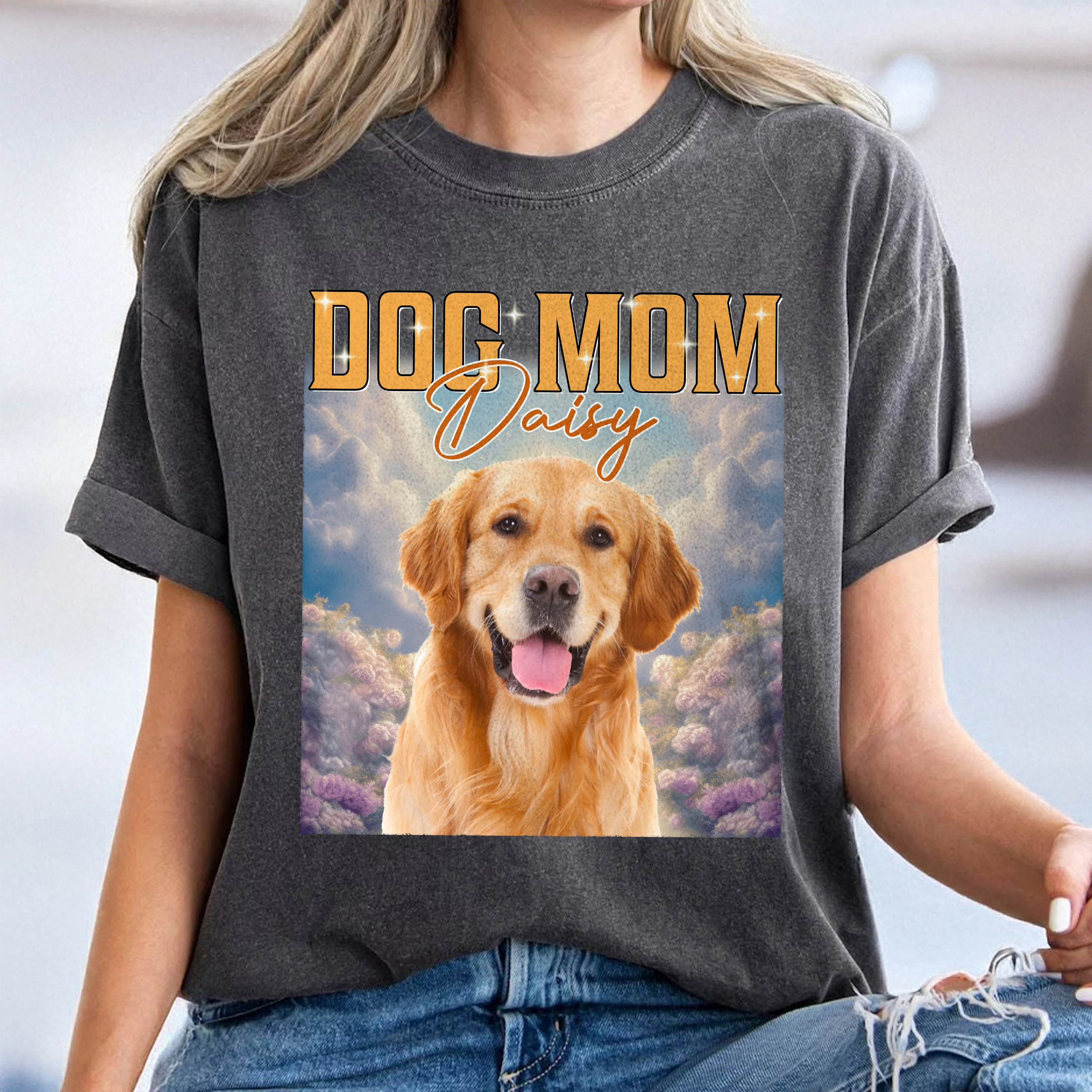 Custom Photo Retro Style Comfort Shirt For Dog Lover TH10 896139 - Image 6