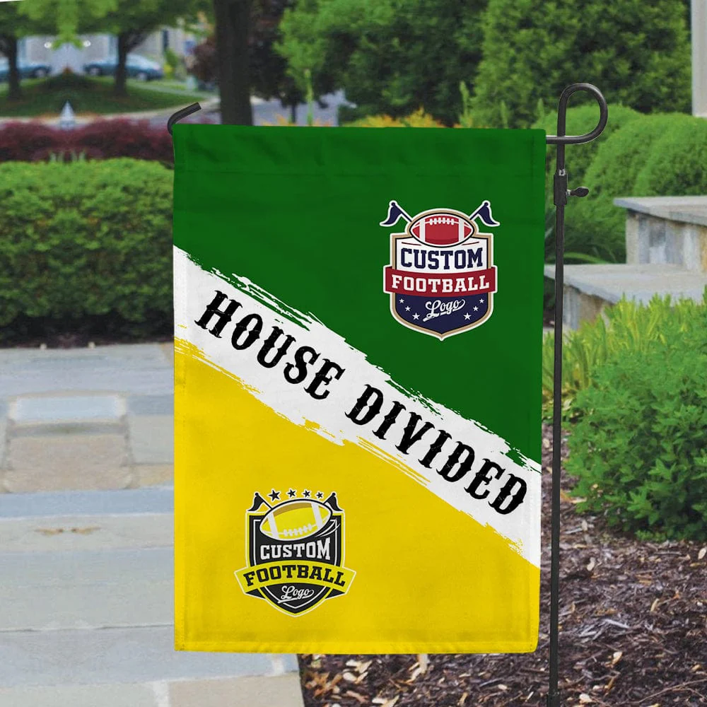 Custom Photo Team's Logo Garden Flag N304 890179 - Image 2