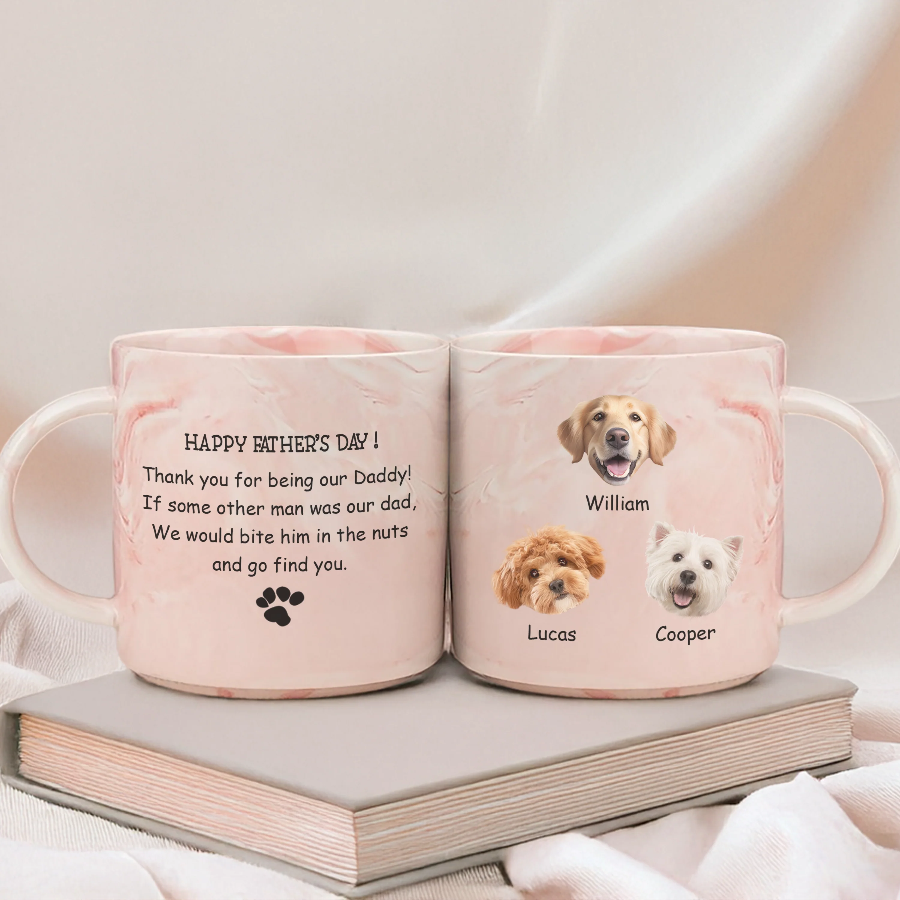 Custom Photo Thank You For Being My Mommy Marble Mug TH10 892441