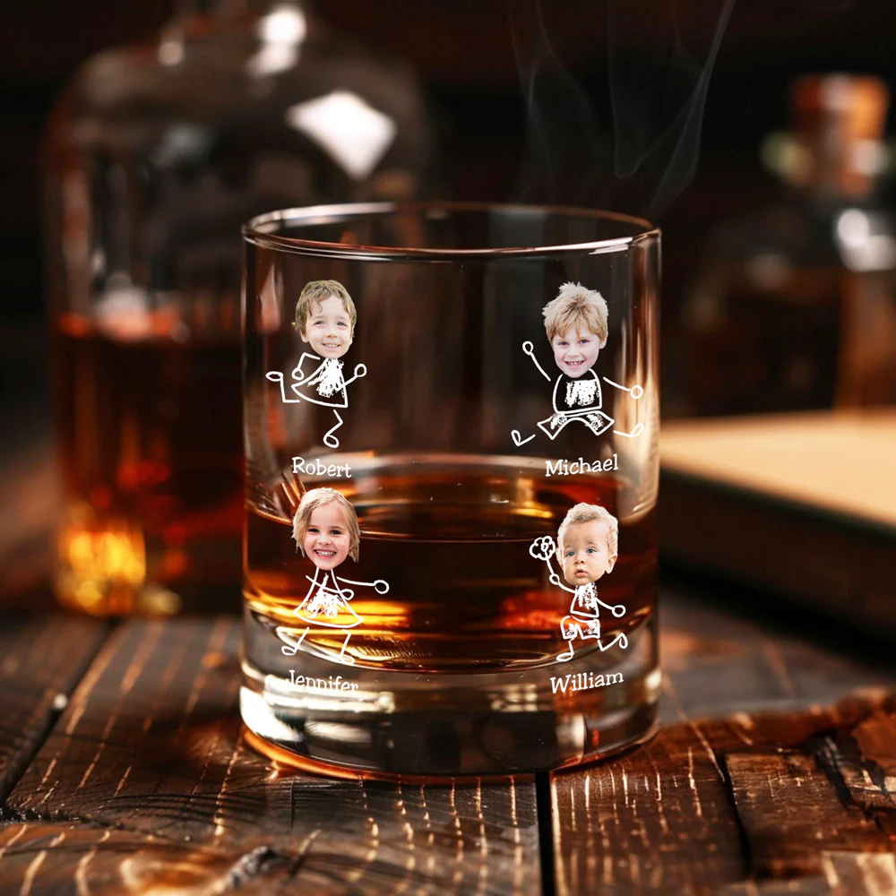 Custom Photo To Dad From The Reasons You Drink Rock Glass N304 890879 - Image 6
