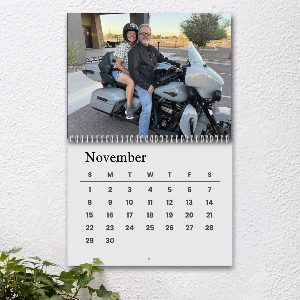 Custom Photo Wall Calendar For Biker TH10 896839 - Image 4