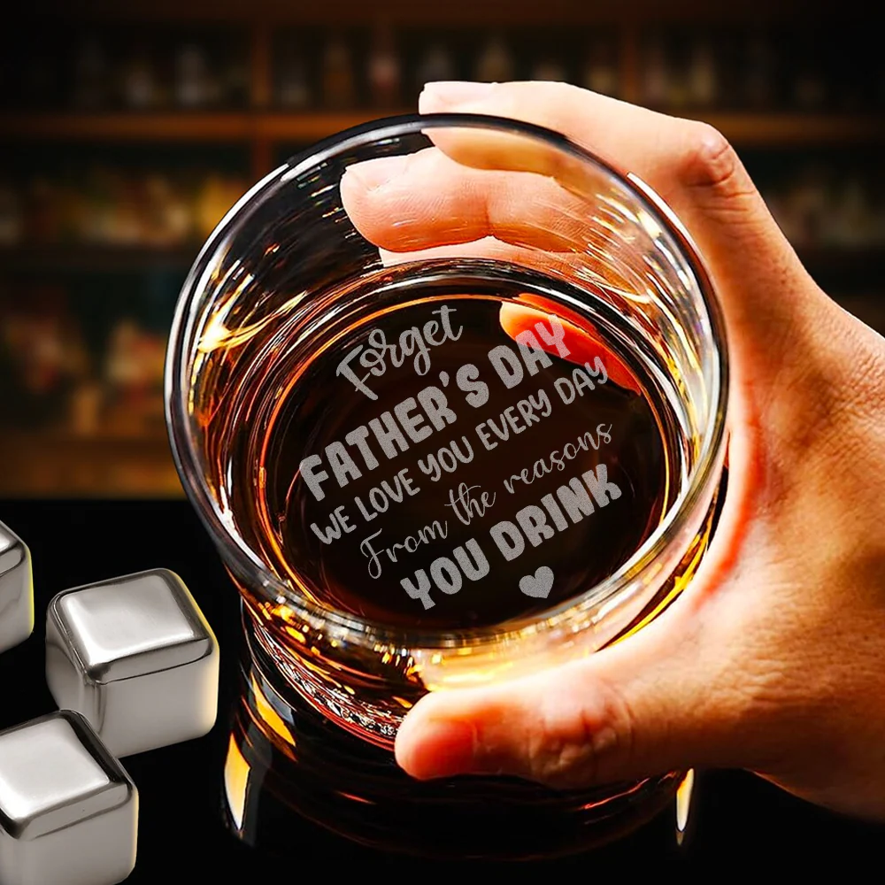 Custom Photo We Love You Every Day Whiskey Glass TH10 892787 - Image 5