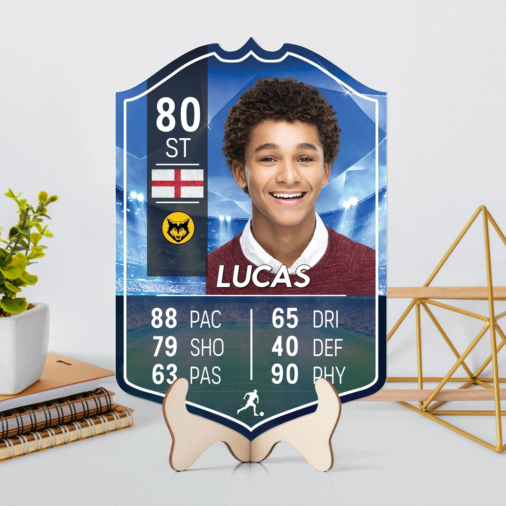 Custom Photo You Are A Great Player Sporter Fifa Card Sign TH10 892429 - Image 3