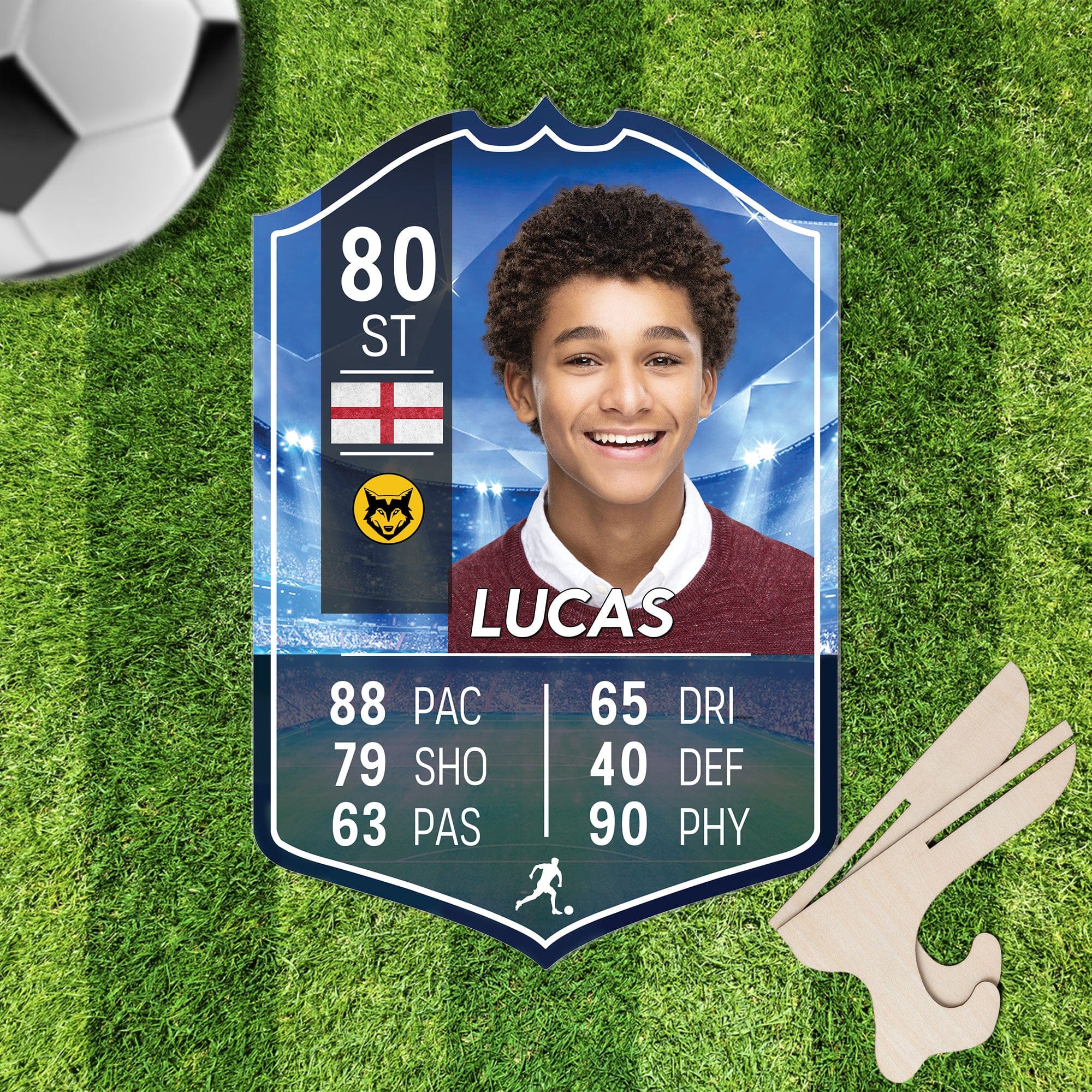 Custom Photo You Are A Great Player Sporter Fifa Card Sign TH10 892429 - Image 4