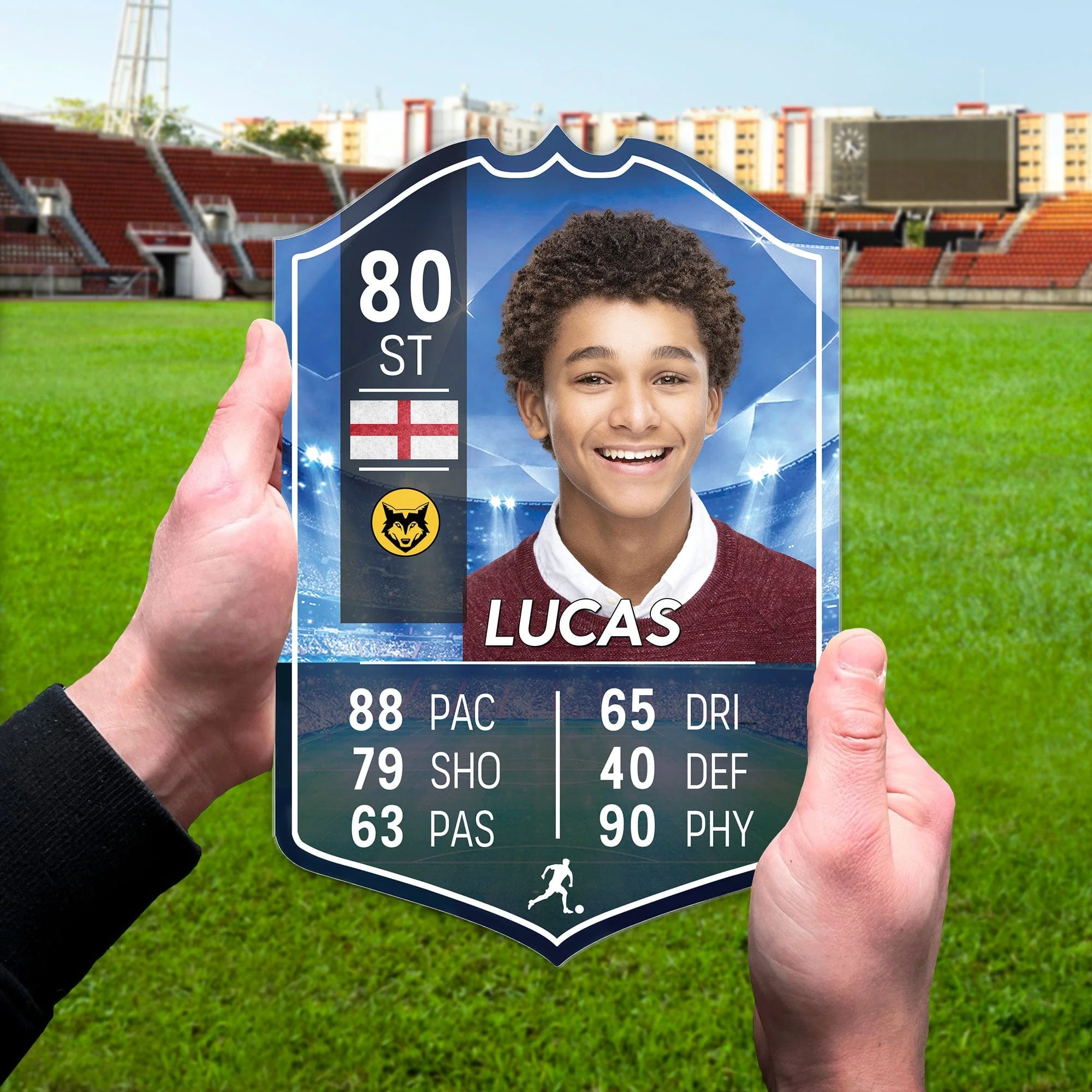 Custom Photo You Are A Great Player Sporter Fifa Card Sign TH10 892429 - Image 5