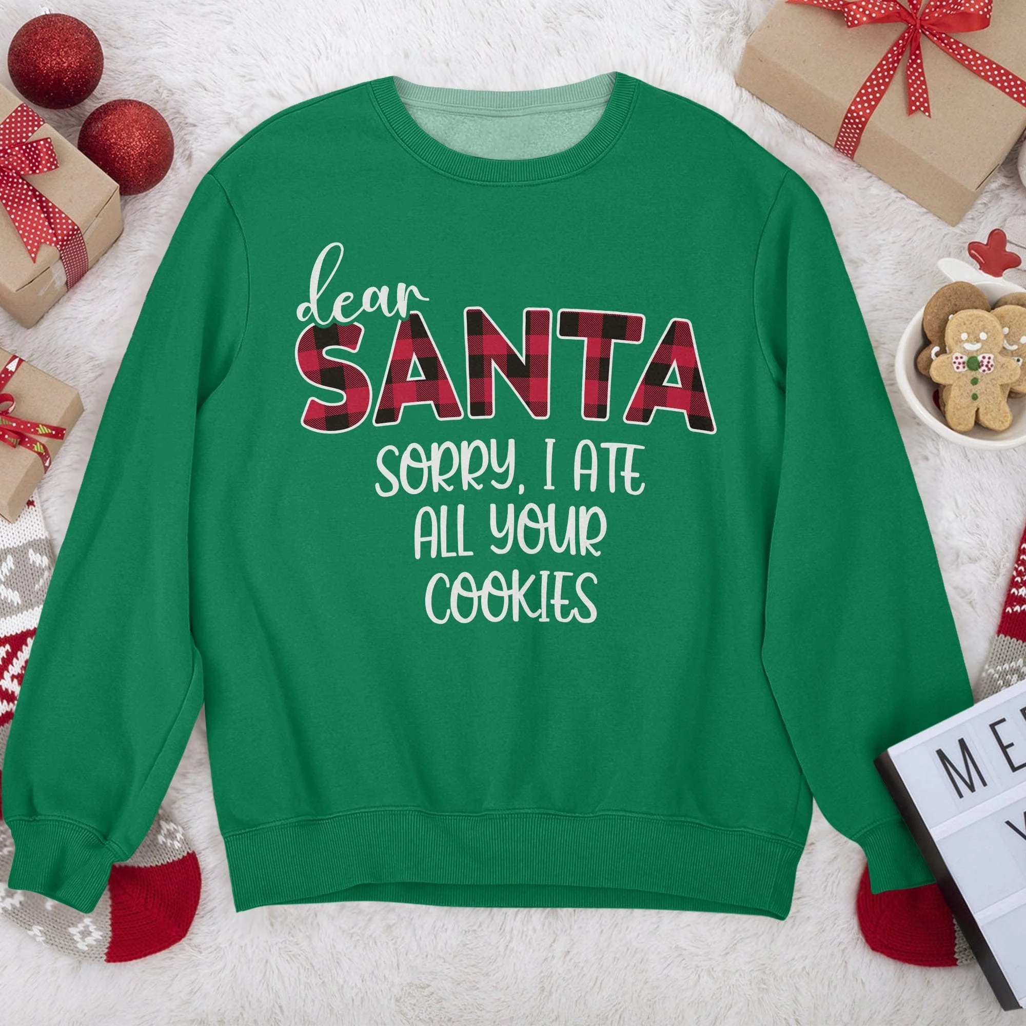 Custom Quote Dear Santa Funny Christmas Shirt Personalized Gift TH10 891675 - Image 2