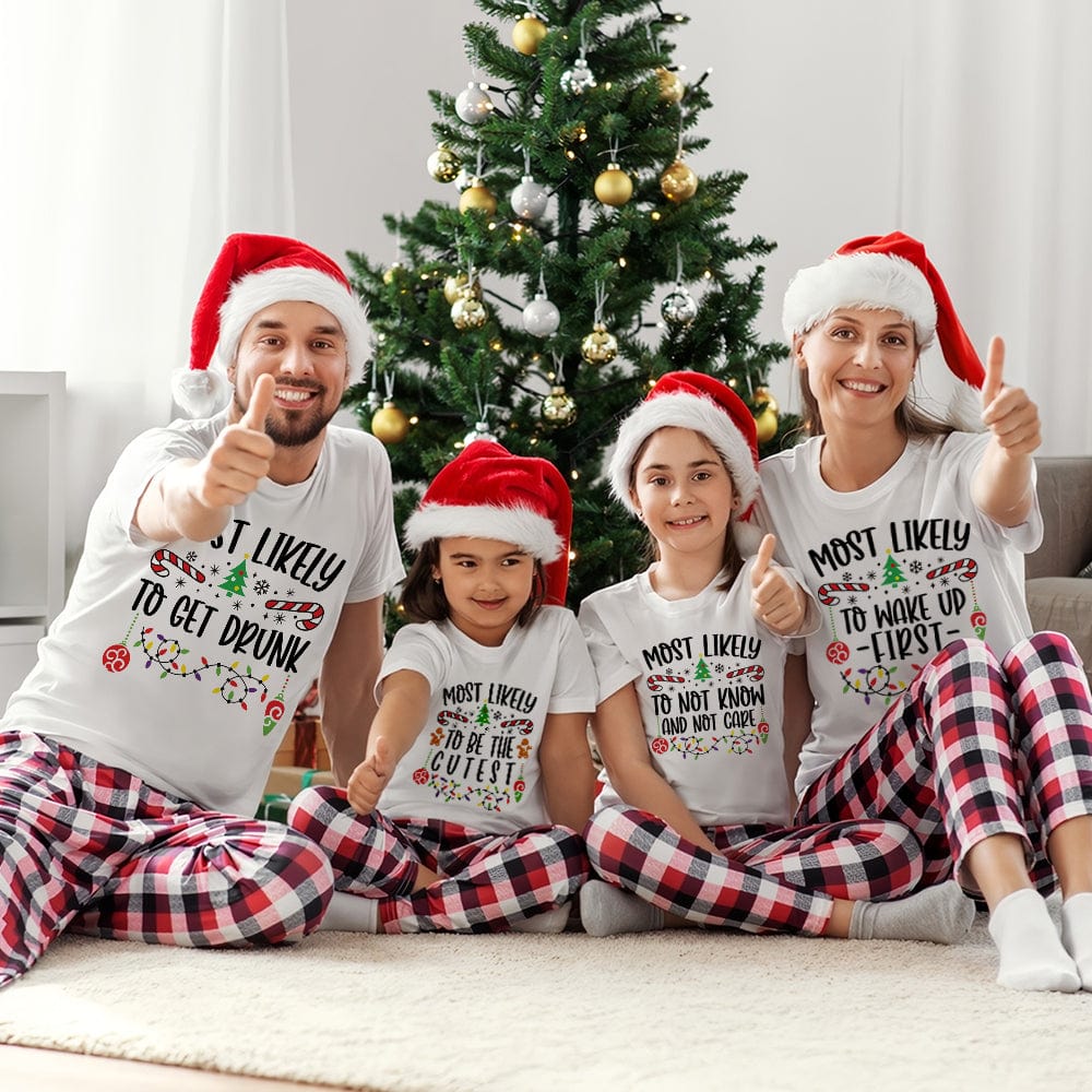 Custom Quote Most Likely To Christmas T-Shirt Personalized Gift TA29 890067 - Image 3