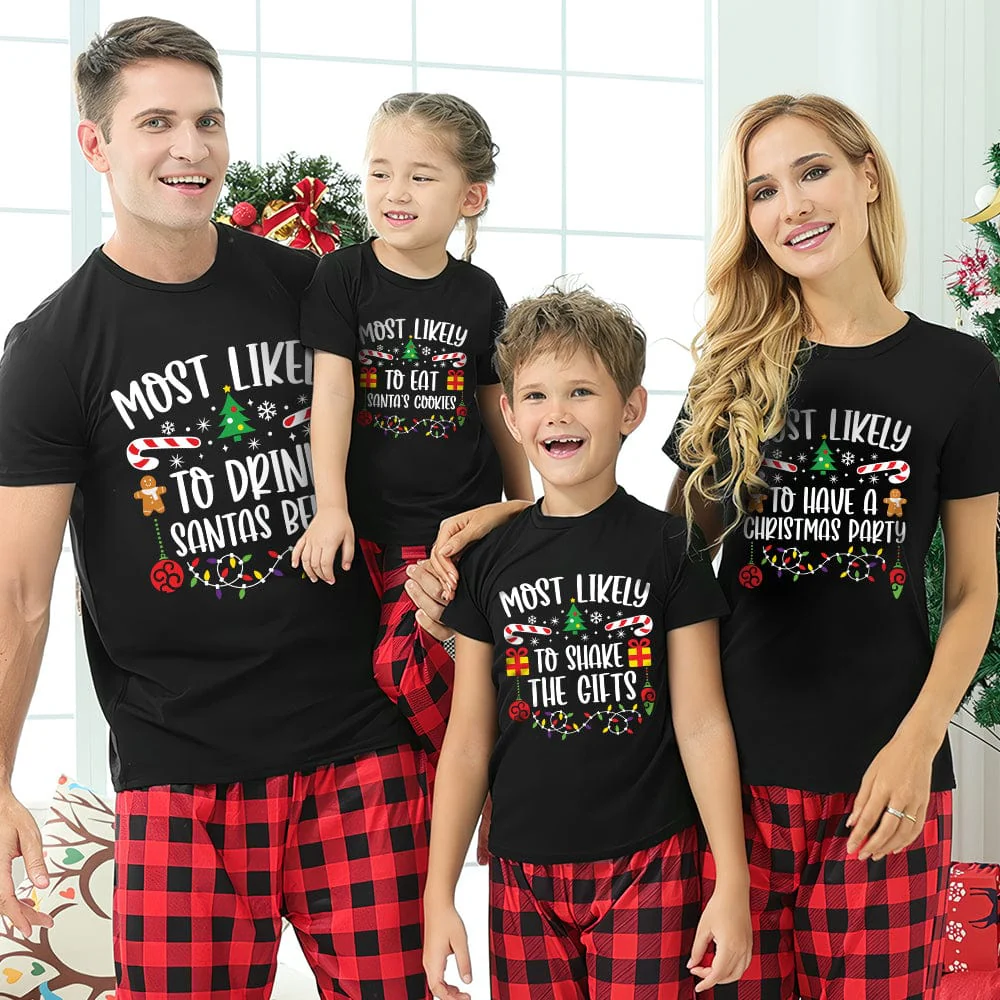 Custom Quote Most Likely To Shirt Personalized Christmas Gift T368 890073 - Image 3