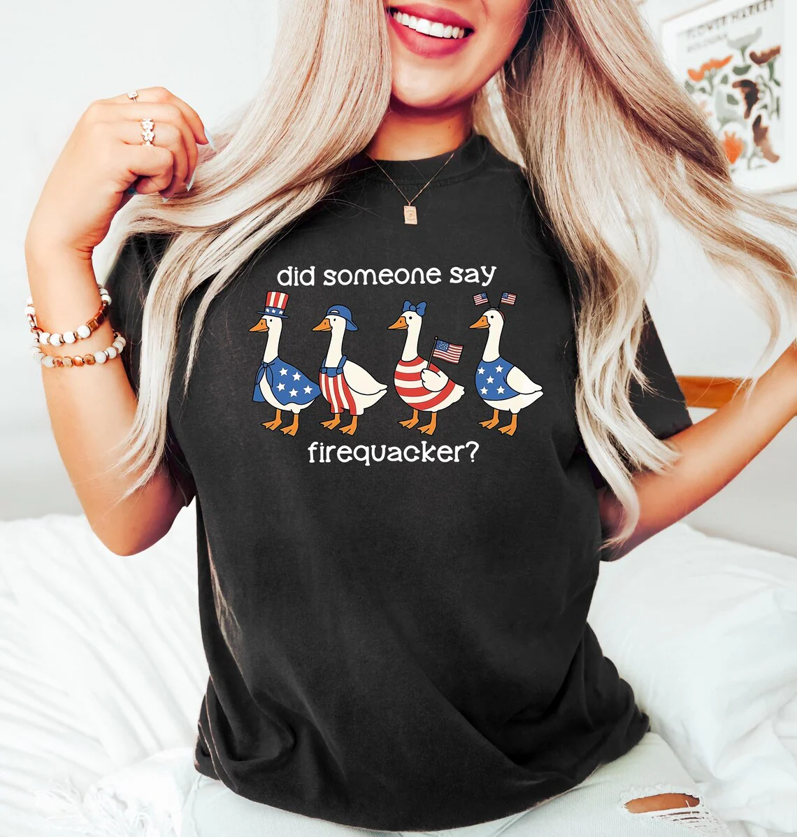 Did Someone Say Firequacker Comfort Shirt TH10 170289 - Image 3