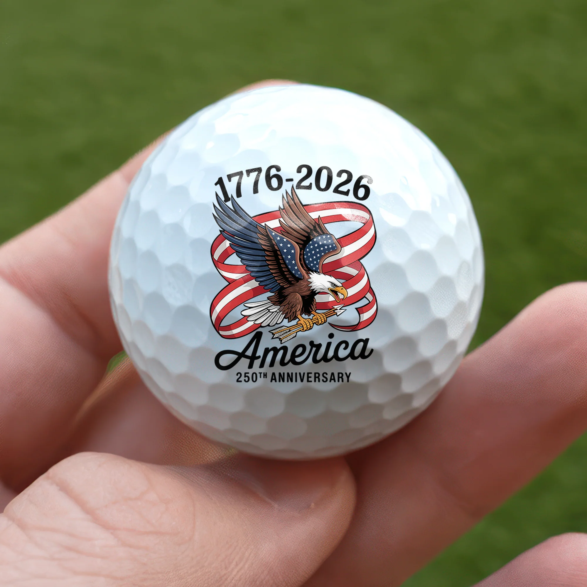 Eagle America 250th Anniversary Golf Ball TH10 169251 - Image 2