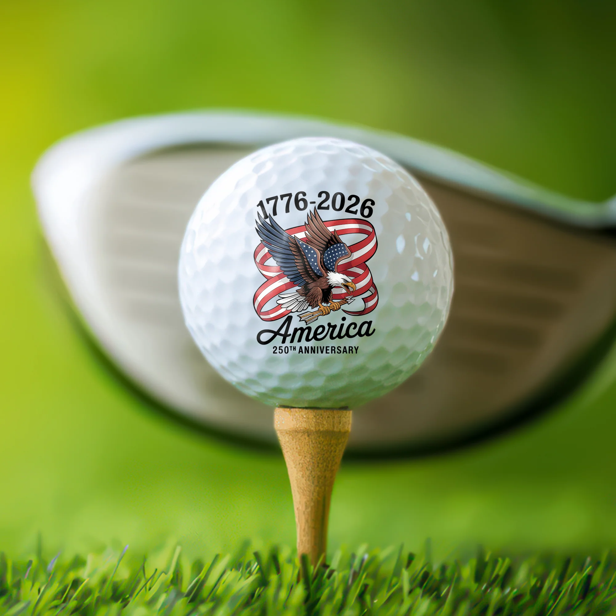 Eagle America 250th Anniversary Golf Ball TH10 169251 - Image 3