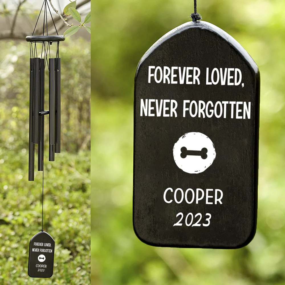 Forever Loved, Never Forgotten Memorial Wind Chimes TH10 892467 - Image 6