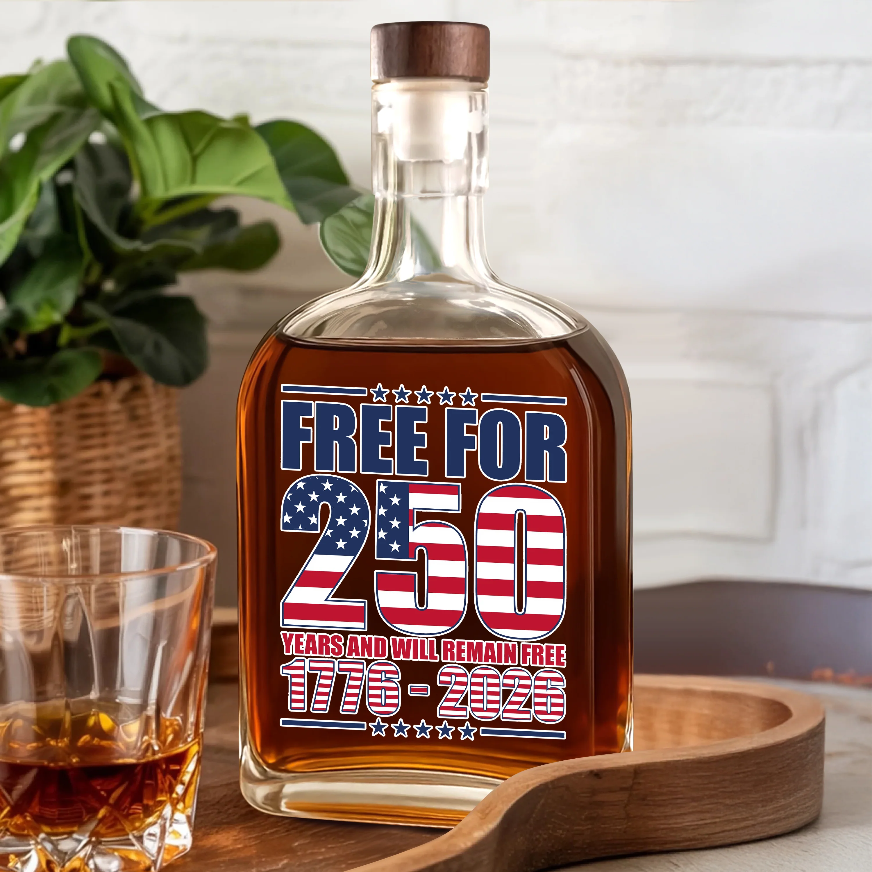 Free For 250 Years Whiskey Bottle TH10 894599 - Image 3
