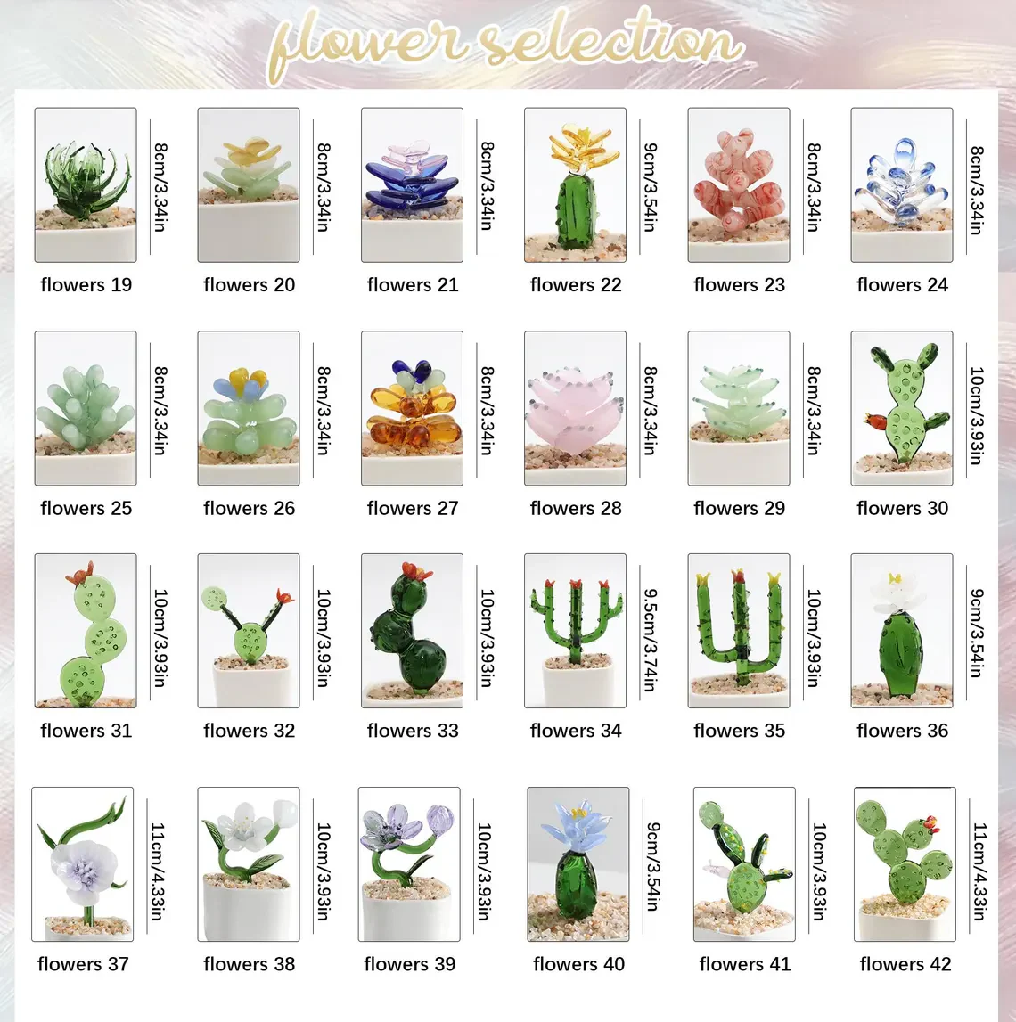 Glass Plant Pot, Personalized Name Mini Glass Flower, Teacher Appreciation Desk Table Decoration TH10 170207 - Image 3